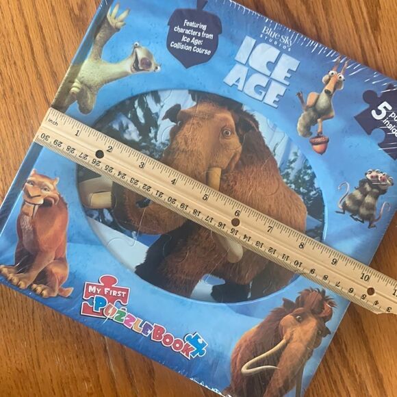 Jigsaw Puzzle Book Ice Age Collision Course Hard Cover - Picture 8 of 11